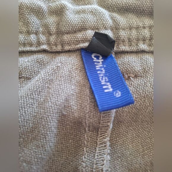 Chinism Gray Brown Linen Cotton Pant Size XXL - Picture 4 of 11